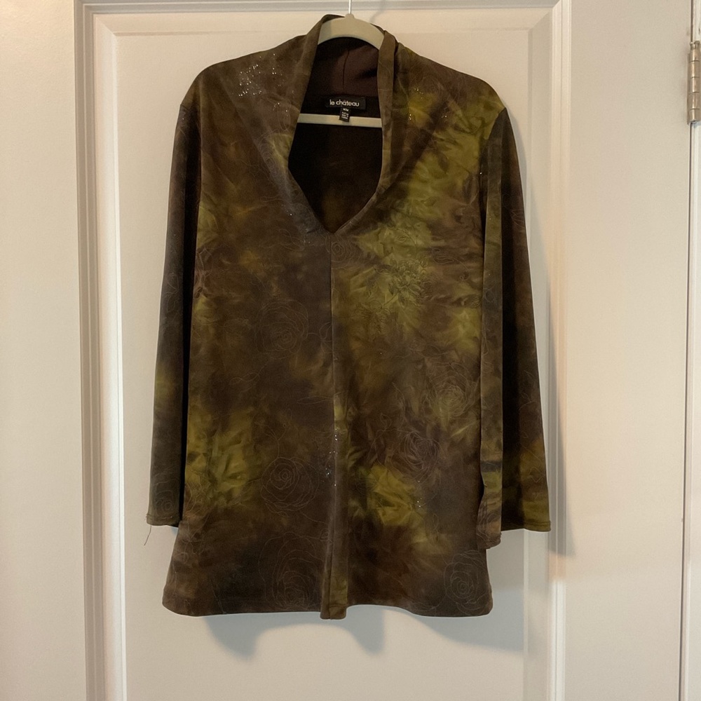 Vintage Le Chateau Long Sleeve Top